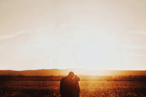 Austin Dallas Field Golden hour sunset wedding photographers