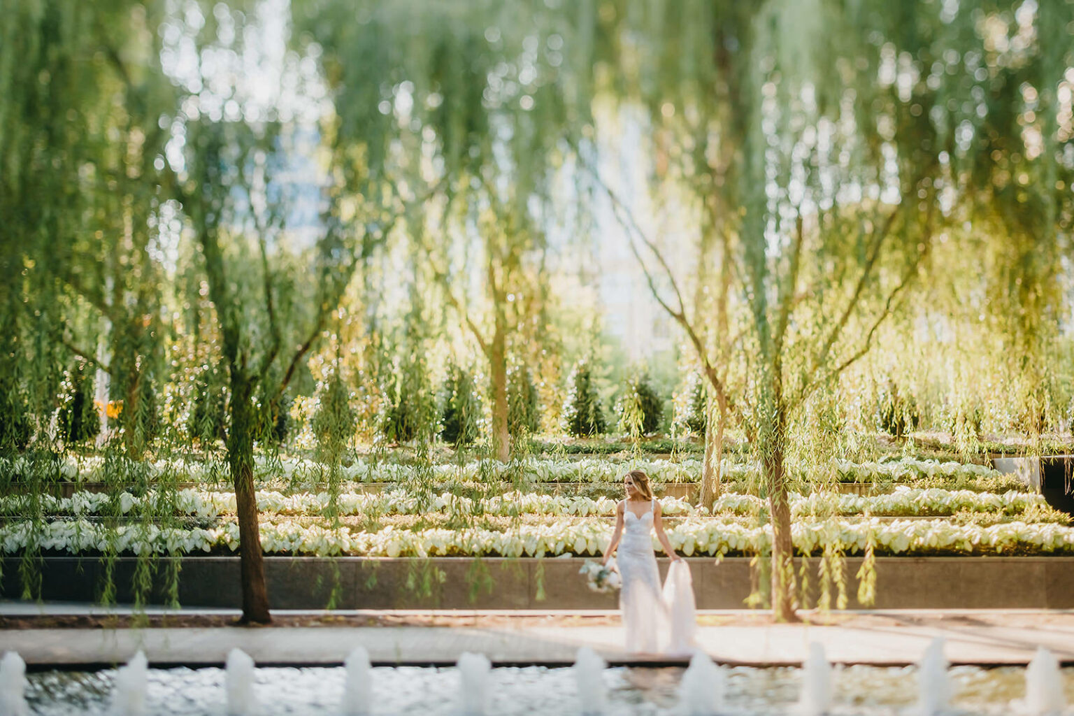 Nasher Sculpture Center Wedding Dallas Wedding Photographers outdoor fun colorful